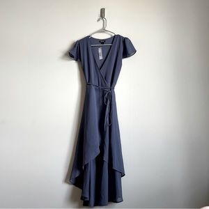 Periwinkle Wrap Dress - Small